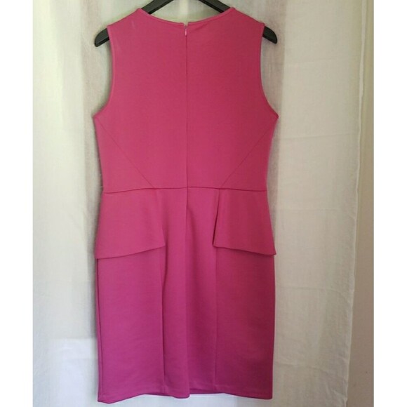 Donna Morgan Dress Pink Sheath Sleeveless Romantic Soft Girl Feminine Size 14 - Picture 6 of 12